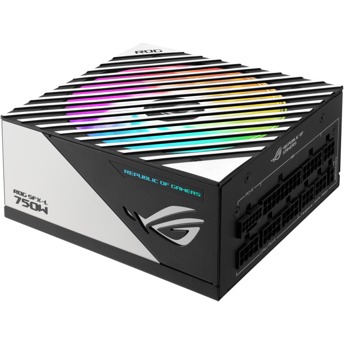 Блок питания 750W ASUS ROG LOKI Platinum (ROG-LOKI-750P-SFX-LGAMING) - 90YE00N4-B0NA00