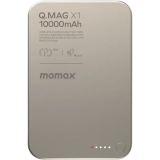 Внешний аккумулятор Momax Q.Mag X1 Magnetic Wireless Power Bank 10000mAh Gen 2 Titanium (IP117AE)