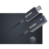 Кабель удлинительный USB A (M) - USB A (F), 30м, Infobit AOC-USB30-AMAF-30