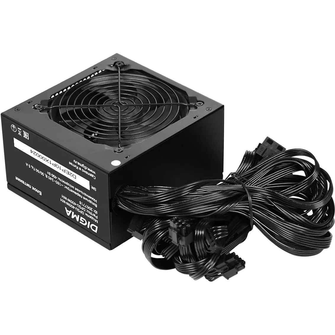 Блок питания 400W Digma DPSU-400W-WH - фото 3