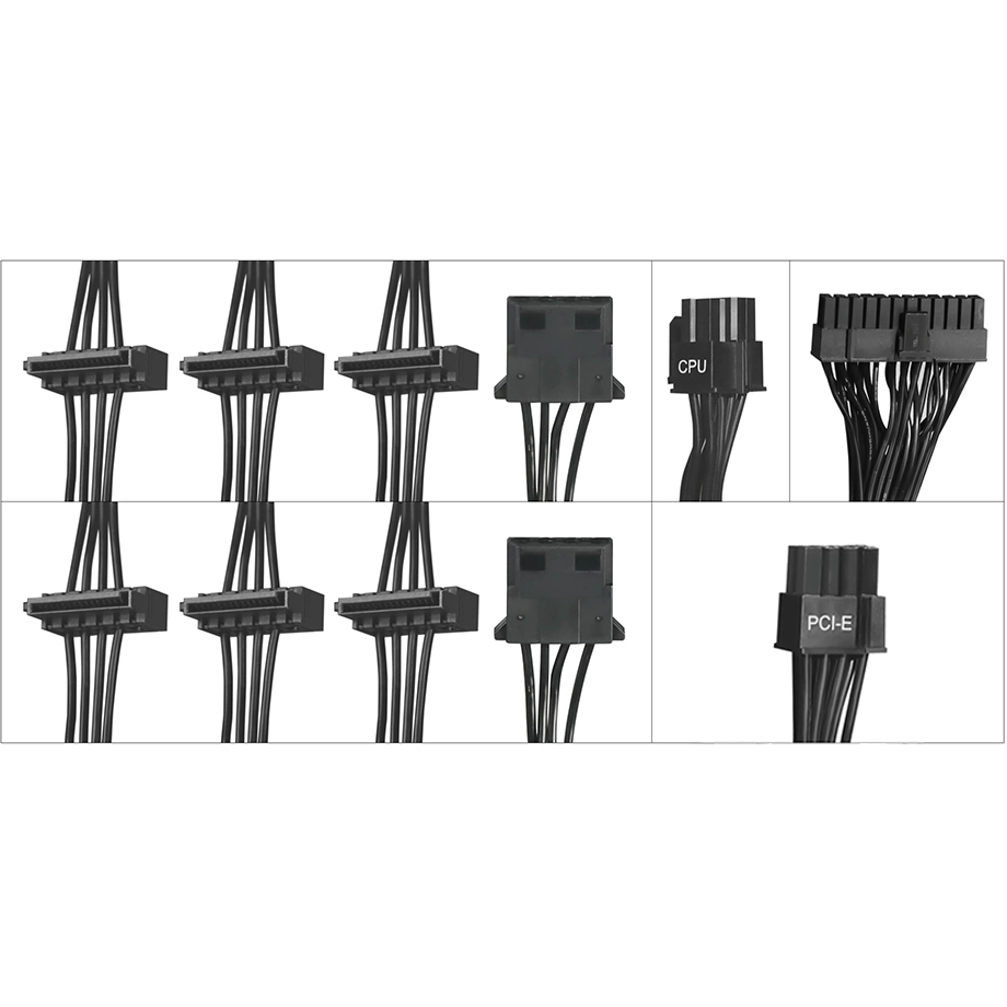 Блок питания 450W Digma DPSU-450W-WH - фото 9
