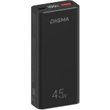 Внешний аккумулятор Digma DGPF10E Black (DGPF10E45ABK)