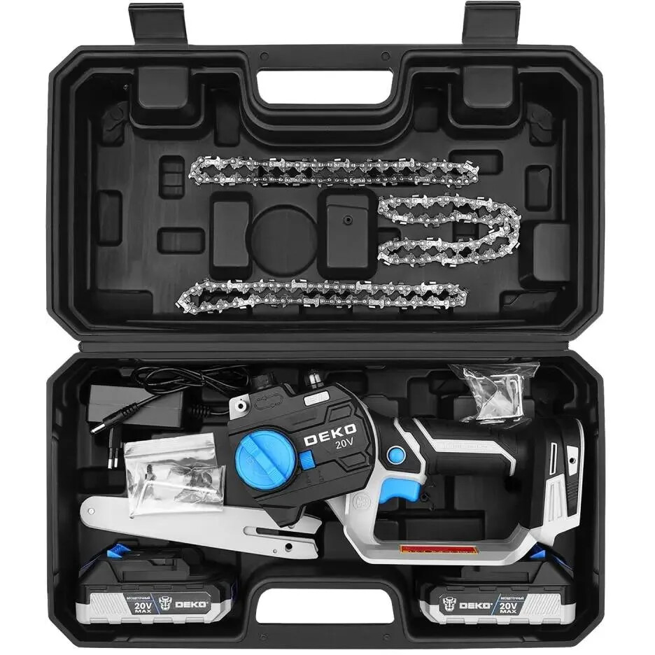 Электропила DEKO DKCHS 20V - 083-2014 - фото 3