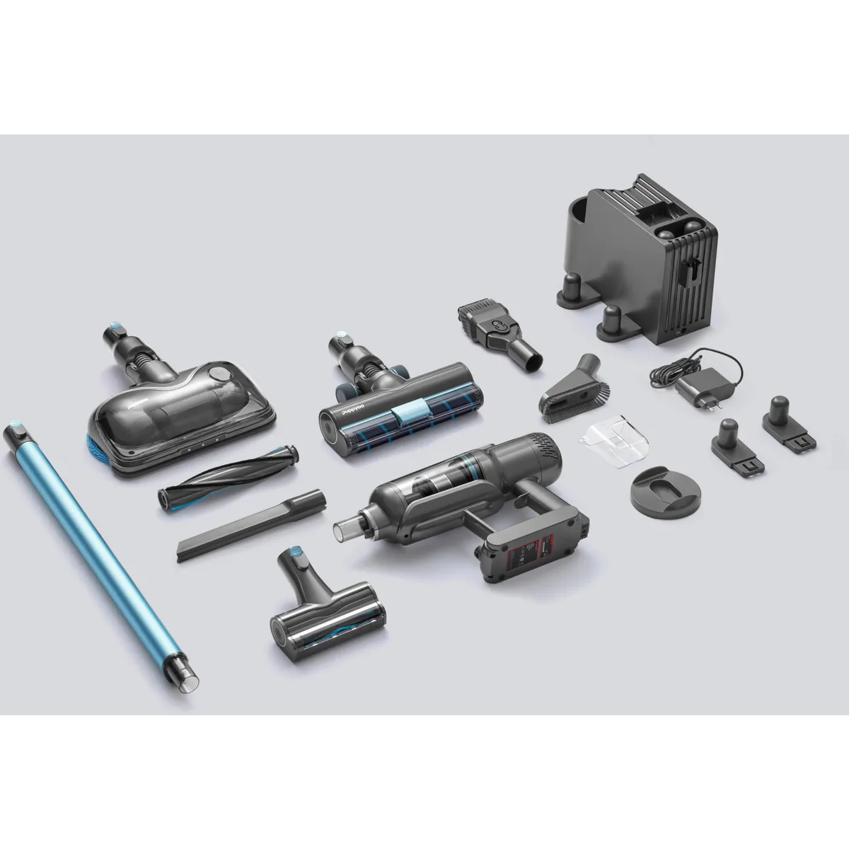 Пылесос Puppyoo T12 Home Rinse Grey - фото 16