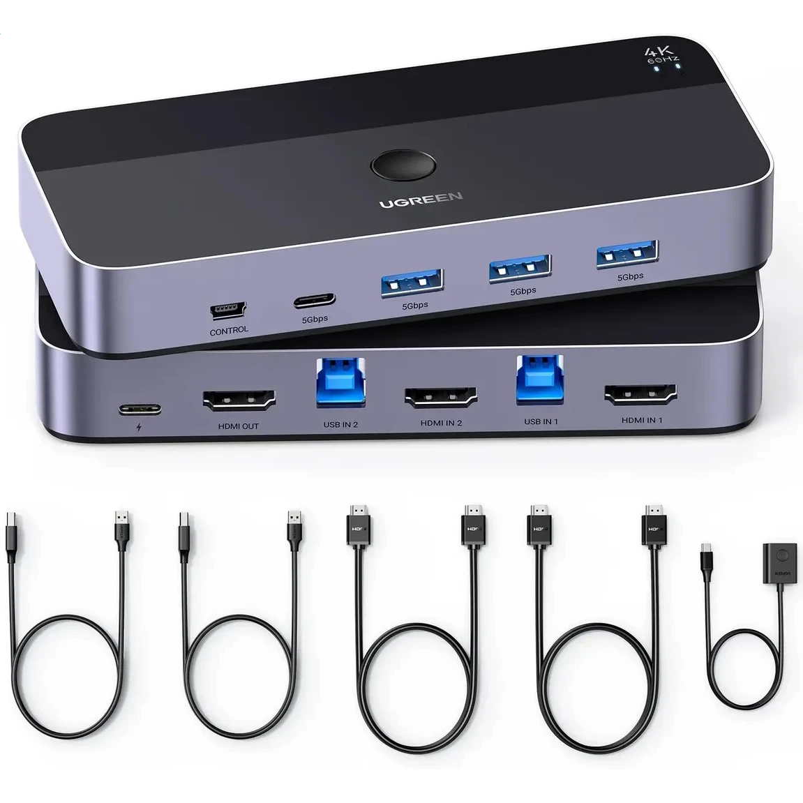 Переключатель HDMI UGREEN CM664 - 15707 - фото 2