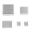 Радиатор для одноплатного компьютера ACD Aluminum Heat Sink Set for Raspberry Pi 5 (RA807)