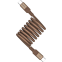 Кабель USB Type-C - USB Type-C, 2м, Momax Mag.Link Magnetic Sandstone (DC61L2)