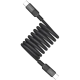 Кабель USB Type-C - USB Type-C, 2м, Momax Mag.Link Magnetic Black (DC61D)