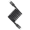 Кабель USB Type-C - USB Type-C, 2м, Momax Mag.Link Magnetic Black (DC61D)