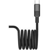 Кабель USB Type-C - USB Type-C, 2м, Momax Mag.Link Magnetic Black (DC61D)