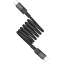 Кабель USB Type-C - USB Type-C, 1м, Momax Mag.Link Magnetic Black (DC60D)