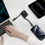 Кабель USB Type-C - USB Type-C, 1м, Momax Mag.Link Magnetic Black (DC60D)