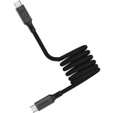 Кабель USB Type-C - USB Type-C, 1м, Momax Mag.Link Magnetic Black (DC51D)