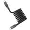 Кабель USB Type-C - USB Type-C, 2м, Momax Mag.Link Magnetic Black (DC36D)