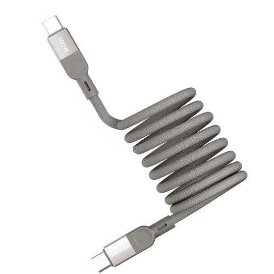 Кабель USB Type-C - USB Type-C, 2м, Momax Mag.Link Magnetic Titanium (DC36L)