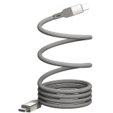 Кабель USB Type-C - USB Type-C, 2м, Momax Mag.Link Magnetic Titanium (DC36L)