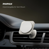 Автомобильное зарядное устройство Momax Q2.Mag Qi2 Magnetic Wireless Charging Car Mount 15W Titanium (CM32L)
