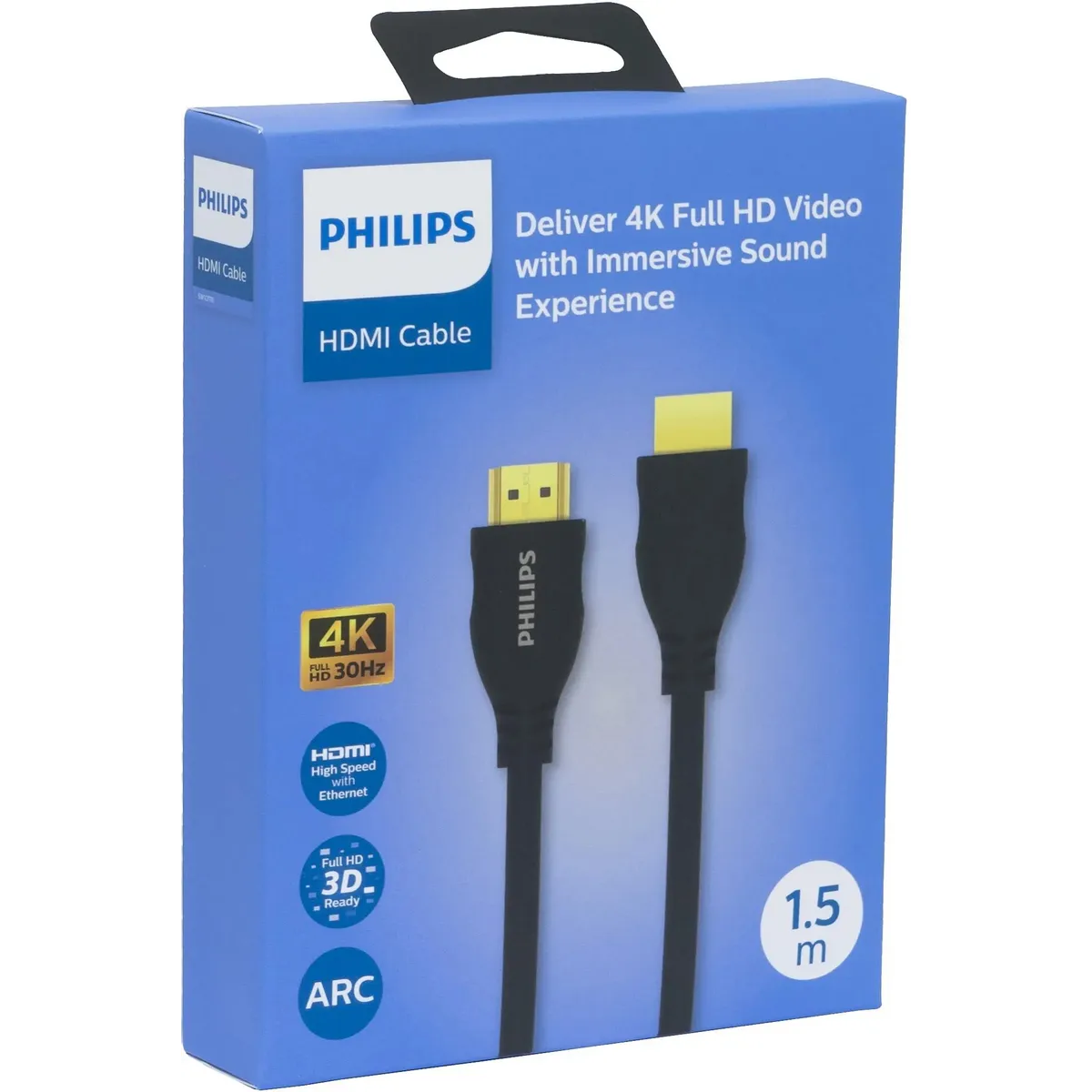Кабель HDMI - HDMI, 1.5м, Philips SWV2110 - SWV2110/56 - фото 2