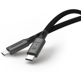 Кабель USB Type-C - USB Type-C, 1м, Momax Elite Black (DC39D)
