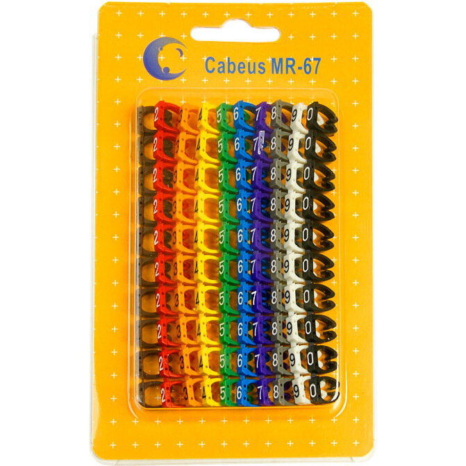 Кабельные маркеры Cabeus MR-67 - фото 2