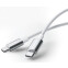 Кабель USB Type-C - USB Type-C, 1.5м, Momax Elite White (DC30W)