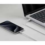 Кабель USB Type-C - USB Type-C, 1.5м, Momax Elite White (DC30W)