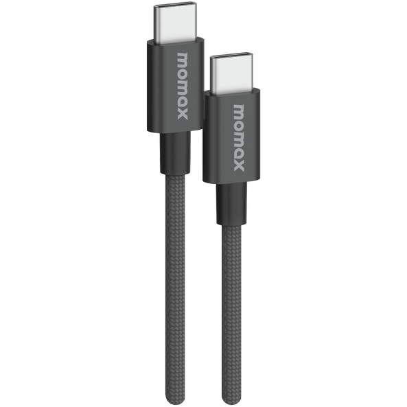 Кабель USB Type-C - USB Type-C, 1.5м, Momax Elite Black (DC30D) - фото 2
