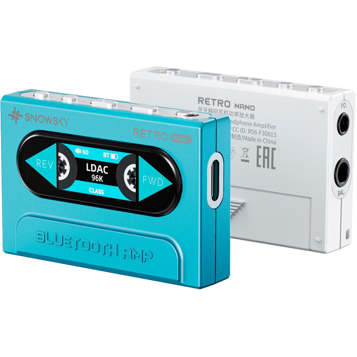 Усилитель для наушников FiiO SnowSky Retro Nano White - фото 4
