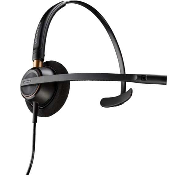 Гарнитура Plantronics (Poly) EncorePro 510 Monaural Headset + Quick Disconnect