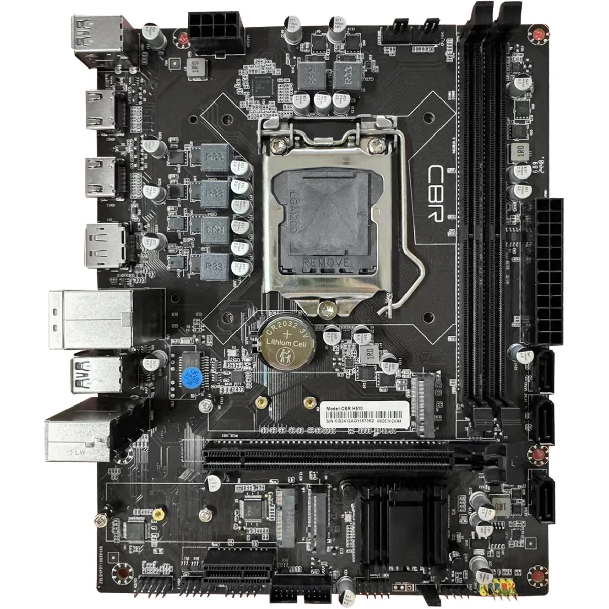 Материнская плата CBR H510 OEM - MB-ARH510-BLK