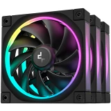 Вентилятор для корпуса DeepCool FL12 ARGB Black (3 шт.) (FL12-3 IN 1)