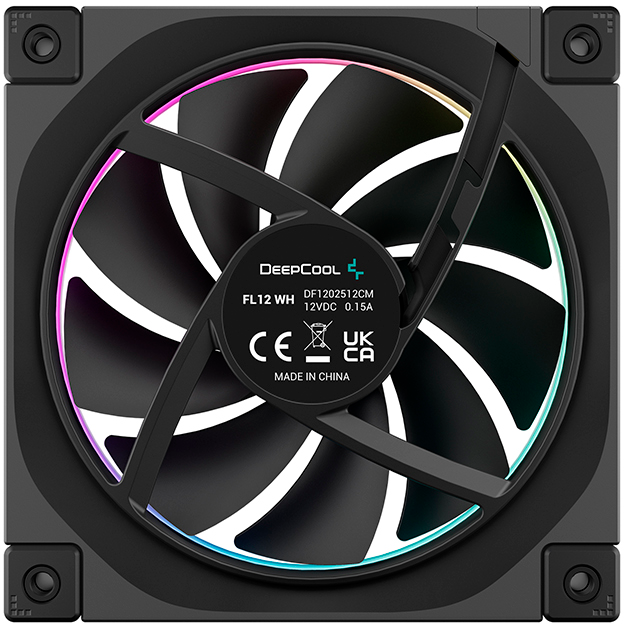 Вентилятор для корпуса DeepCool FL12 (3 шт.) - FL12-3 IN 1 - фото 6