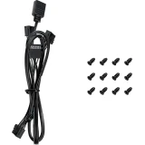 Вентилятор для корпуса DeepCool FL12 ARGB Black (3 шт.) (FL12-3 IN 1)