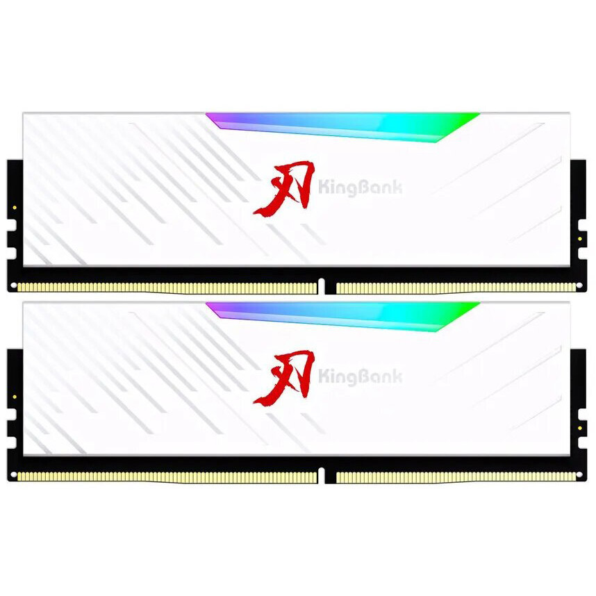 Оперативная память 64Gb DDR5 6400MHz KingBank RGB (K5.01.FLA5FE9301) (2x32Gb KIT)