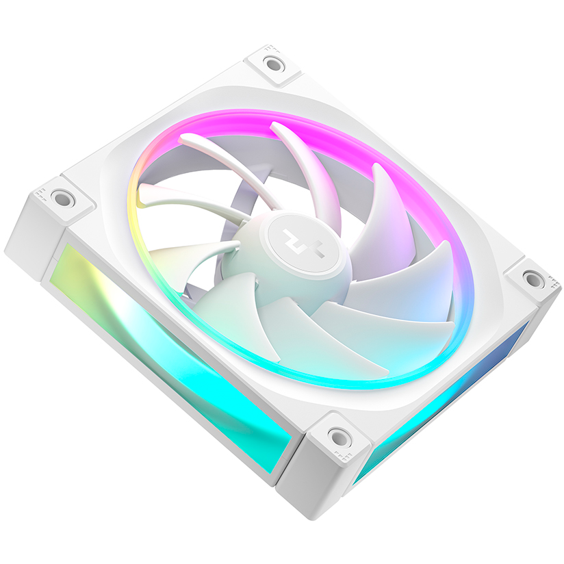 Вентилятор для корпуса DeepCool FL12 WH (3 шт.) - FL12 WH-3 IN 1 - фото 5