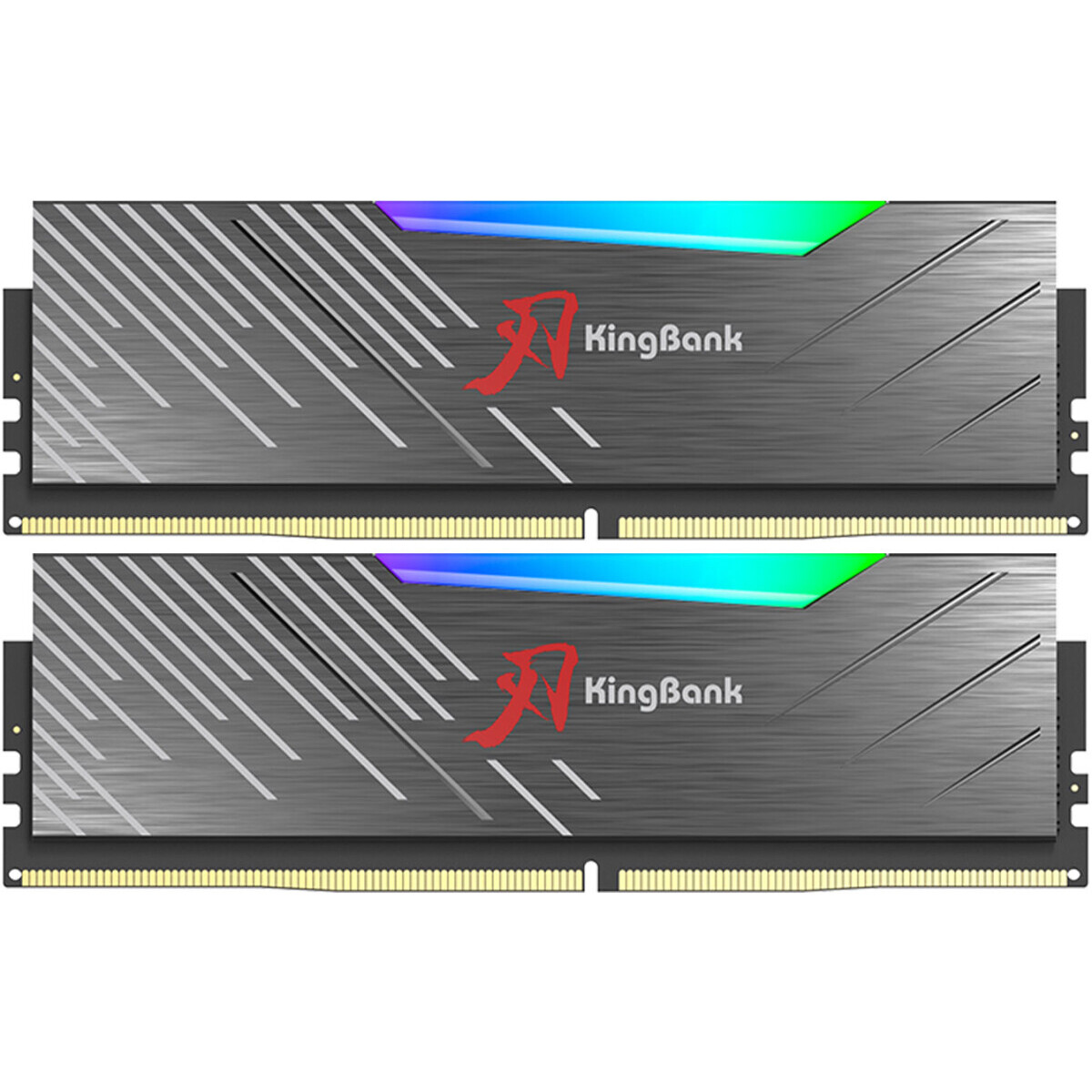 Оперативная память 64Gb DDR5 6400MHz KingBank RGB (K5.01.FLA5FE9401) (2x32Gb KIT)