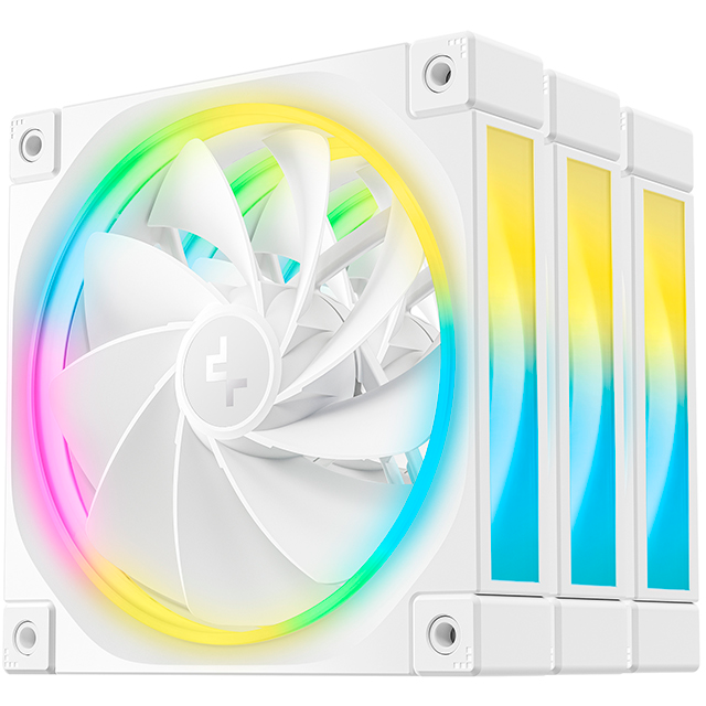 Вентилятор для корпуса DeepCool FL12R ARGB White (3 шт.) - FL12R WH-3 IN 1