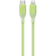 Кабель USB Type-C - Lightning, 1.2м, Momax 1-Link Flow LC Mint Green (DL53G) - фото 2