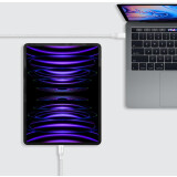 Кабель USB Type-C - USB Type-C, 3м, Momax 1-Link Flow White (DC26W)