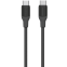 Кабель USB Type-C - USB Type-C, 3м, Momax 1-Link Flow Black (DC26D) - фото 2
