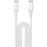 Кабель USB Type-C - USB Type-C, 2м, Momax 1-Link Flow White (DC25W)