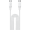 Кабель USB Type-C - USB Type-C, 2м, Momax 1-Link Flow White (DC25W)