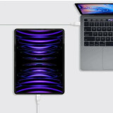Кабель USB Type-C - USB Type-C, 2м, Momax 1-Link Flow White (DC25W)