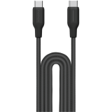 Кабель USB Type-C - USB Type-C, 2м, Momax 1-Link Flow Black (DC25D)