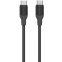 Кабель USB Type-C - USB Type-C, 2м, Momax 1-Link Flow Black (DC25D) - фото 2