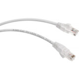 Патч-корд Cabeus PC-UTP-RJ45-Cat.5e-0.3m-WH-LSZH, 0.3м