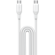 Кабель USB Type-C - USB Type-C, 1.2м, Momax 1-Link Flow White (DC23W)