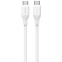Кабель USB Type-C - USB Type-C, 1.2м, Momax 1-Link Flow White (DC23W) - фото 2