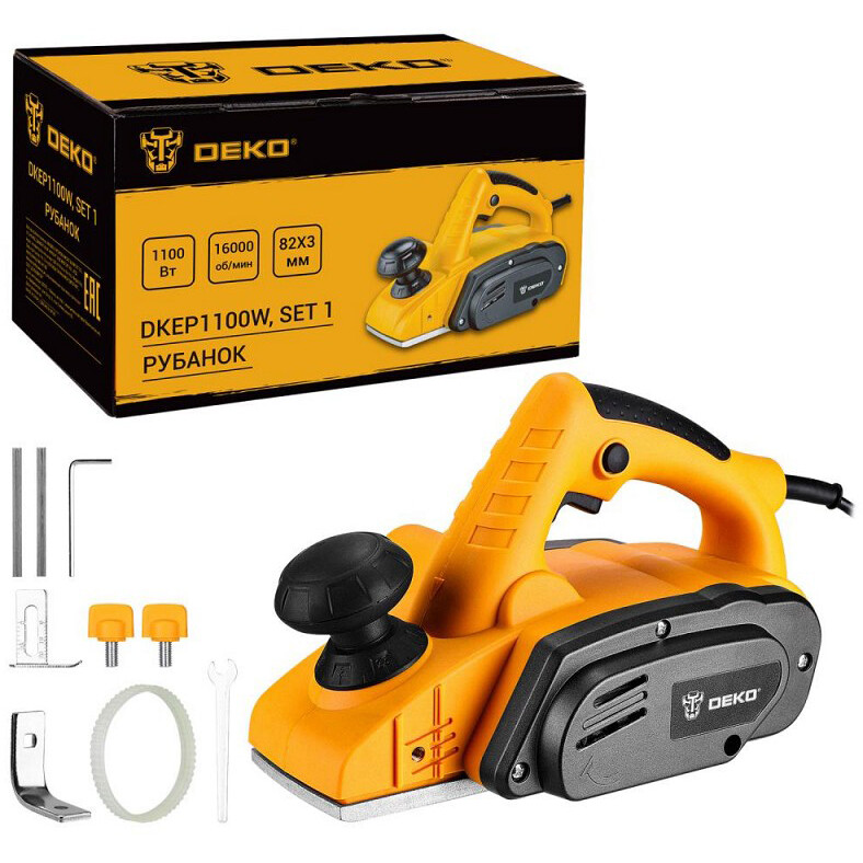 Рубанок DEKO DKEP1100W (083-1074) - фото 4