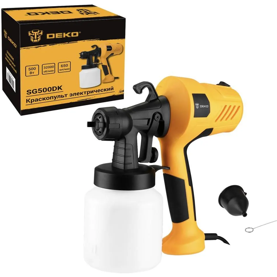 Краскопульт DEKO SG500DK - 083-1130 - фото 3